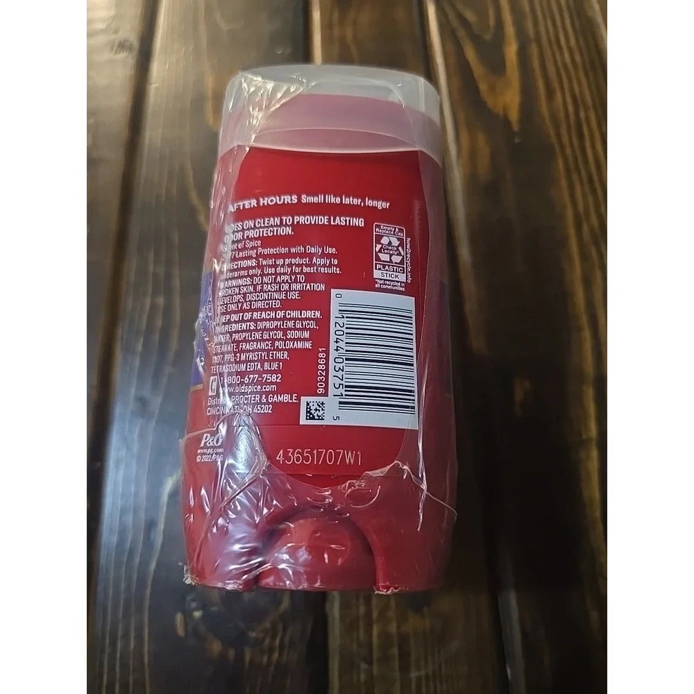 3-Old Spice‎ Mens Deodorant Red Zone Collection After Hours Fragrance 3.0 Ounces